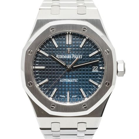 audemars piguet royal oak 15450st blue dial